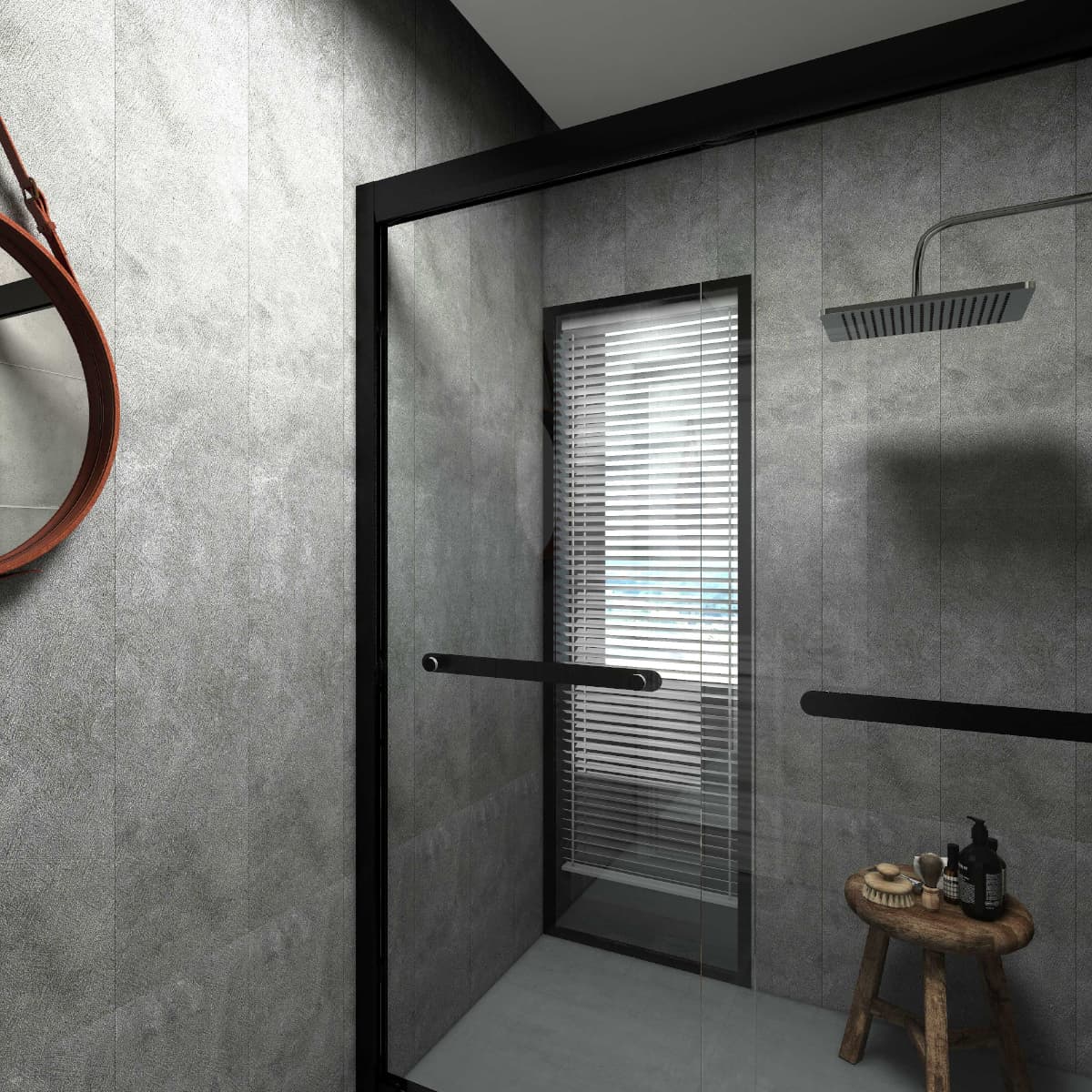 SolidStyle Astro Stone Grey Textured Wall Panel Tile (Pack of 4)