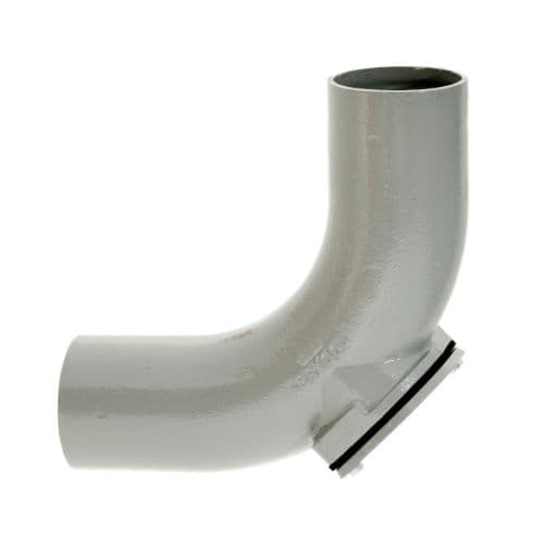 Halifax Cast Iron Drainage Long Radius Bend With Back Door - 88 Degree x 150mm