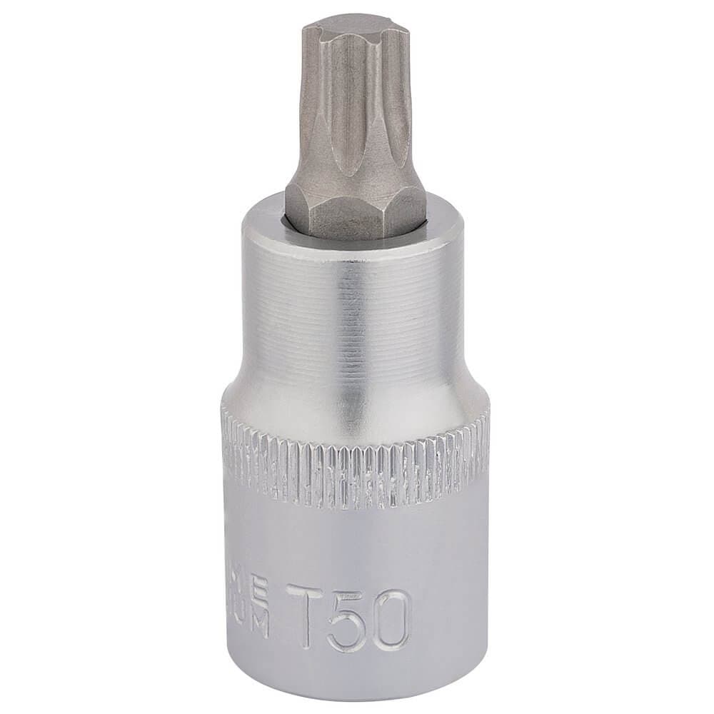 Draper Expert 16317 Draper Tx-Star® Socket Bit 1/2in Sq. Dr. T50 X 55Mm each