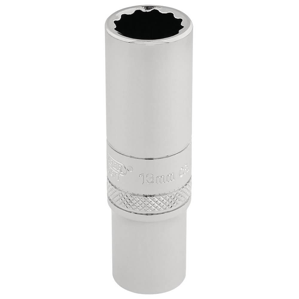 Draper Expert 32823 Hi-Torq® 12 Point Deep Socket 3/8in Sq. Dr. 13Mm each