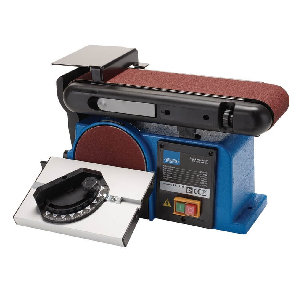 Draper 98420 230V Belt And Disc Sander 370W each 1