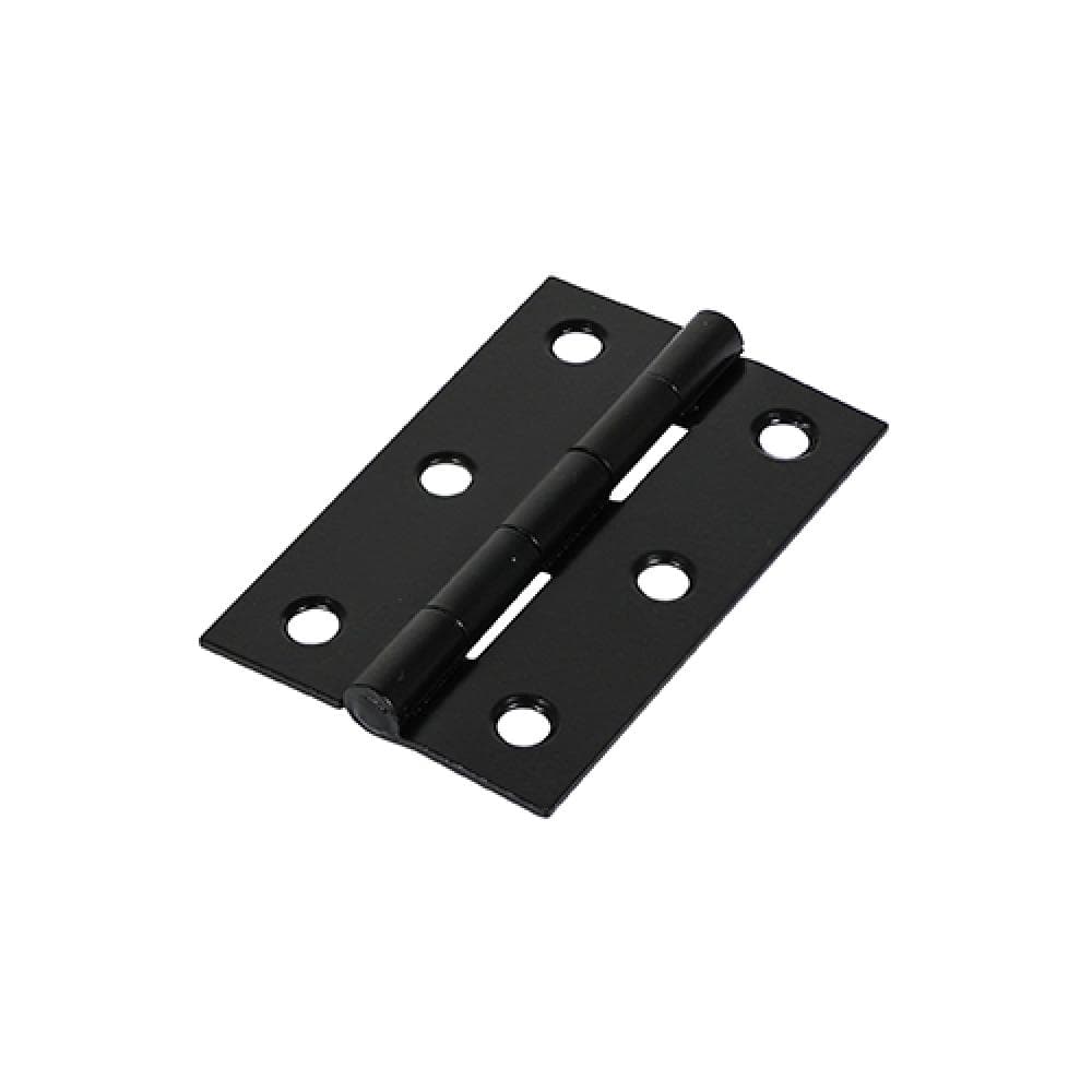 Timco 434329 Butt Hinge - Fixed Pin (1838) - Black 75 X 50