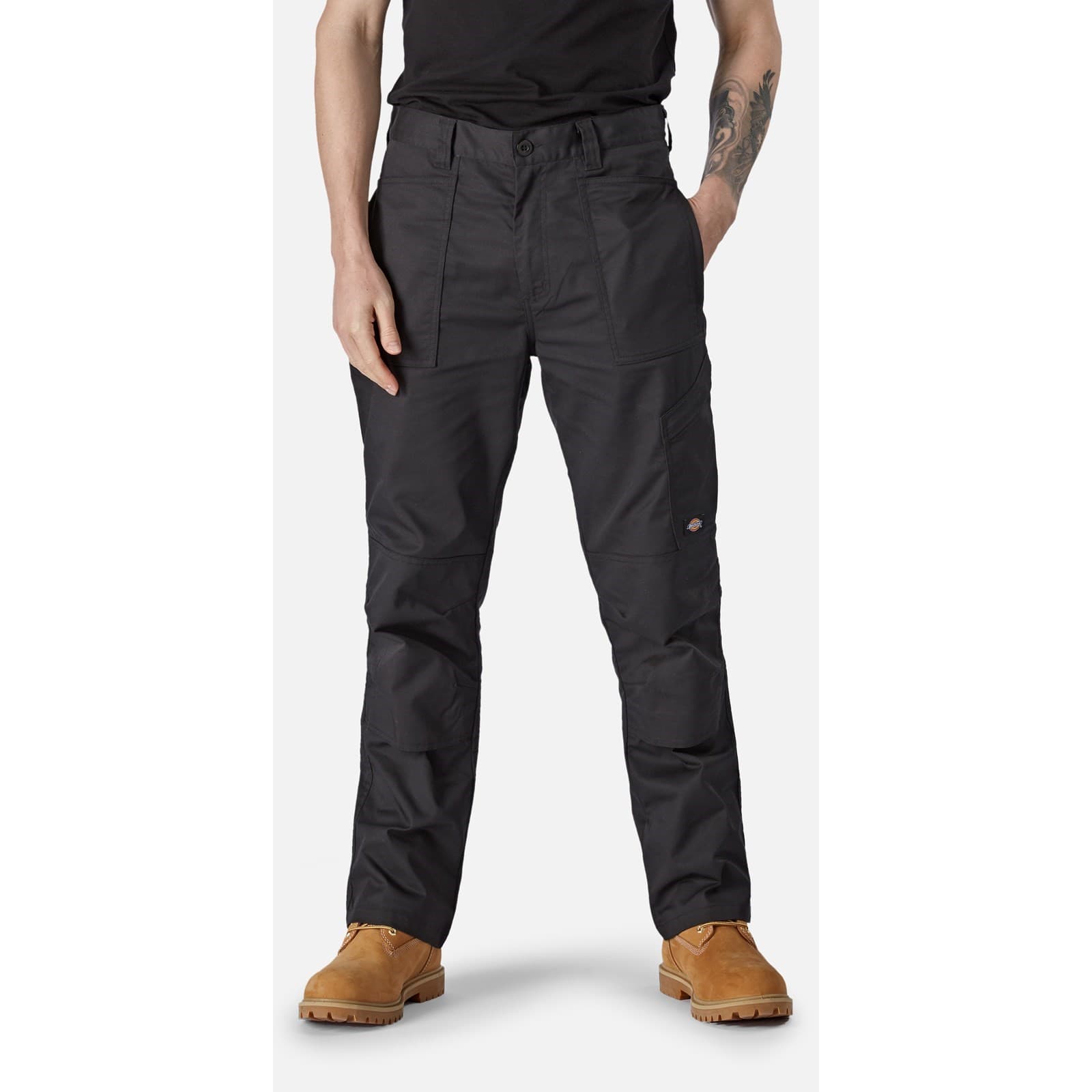 Dickies Action Flex Trouser Size 32 Black 36201-74495-04"