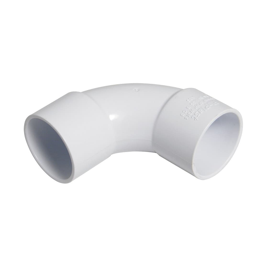 Floplast 40Mm White Abs 92.5* Bend WS15W