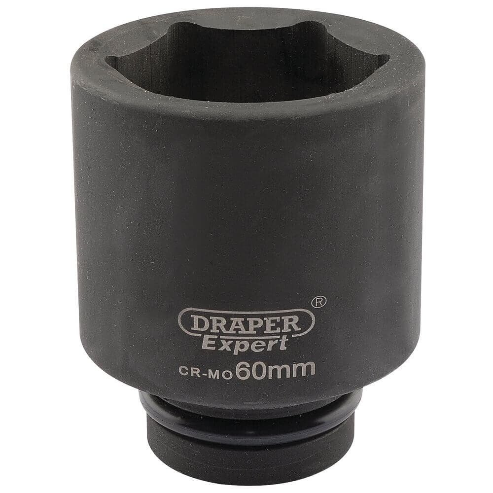 Draper Expert 05157 Expert Hi-Torq® 6 Point Deep Impact Socket 1in Sq. Dr. 60Mm each
