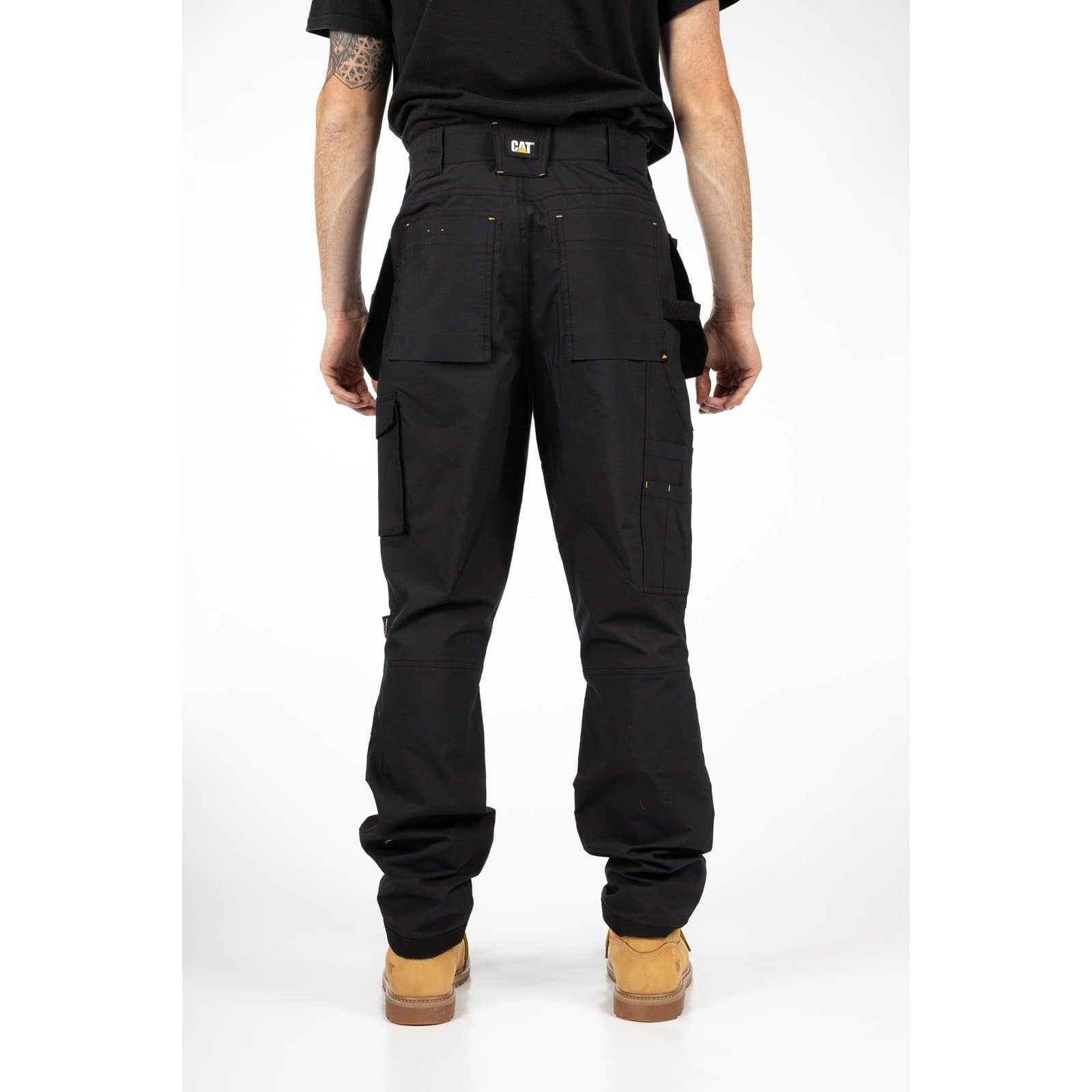 Caterpillar Nexus Holster Stretch Pocket Trouser Size 36 Black 39486-73648-06"