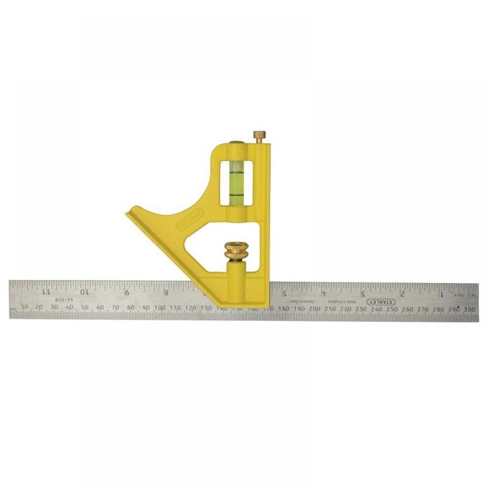 Stanley® 2-46-028 Die-Cast Combination Square 300Mm (12In)