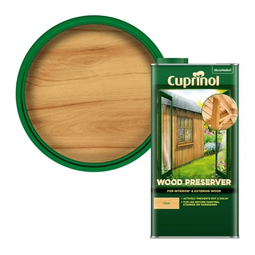 Cuprinol Wood Preserver 5L Clear
