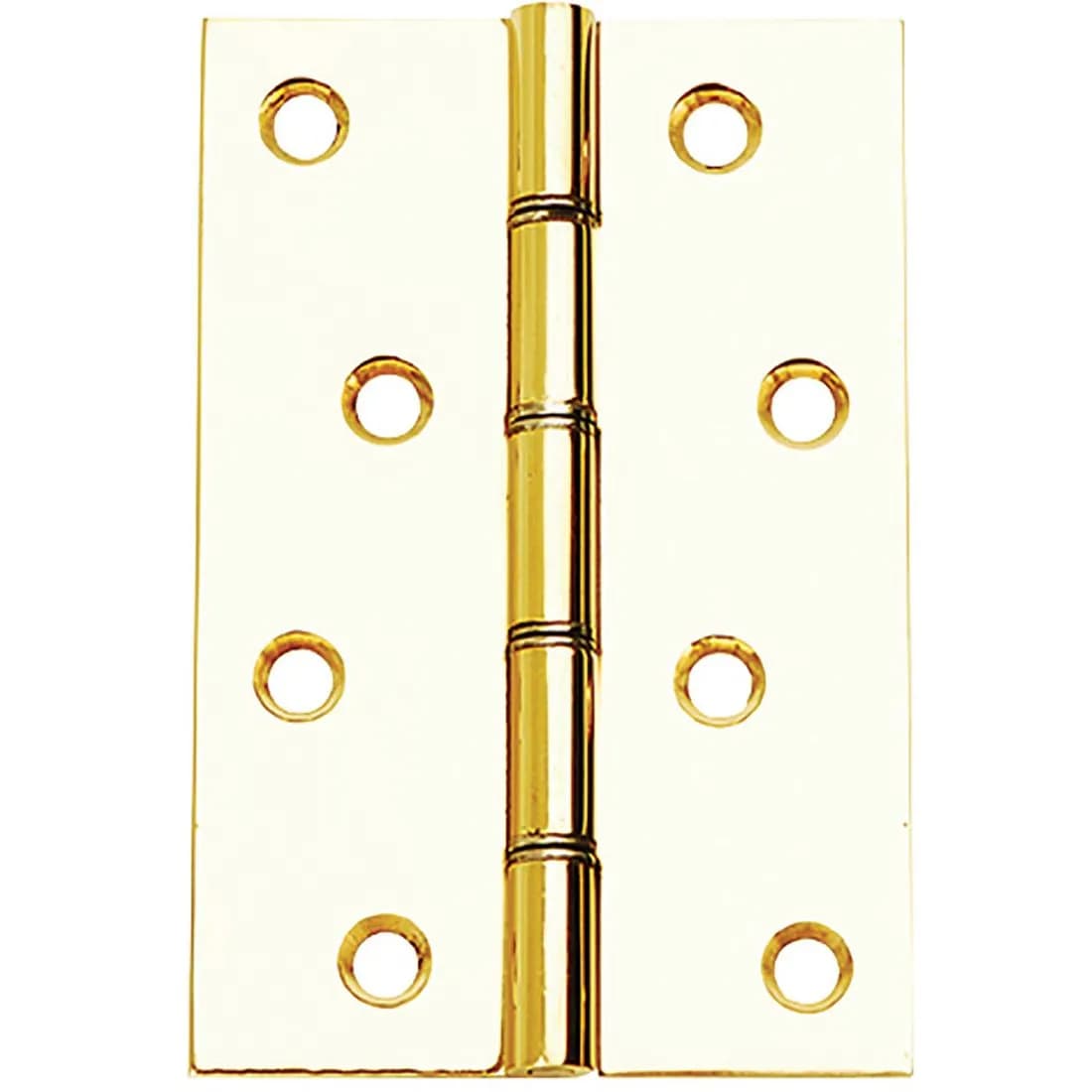 Dsw Butt Hinges Polished Brass 75Mm Pk2
