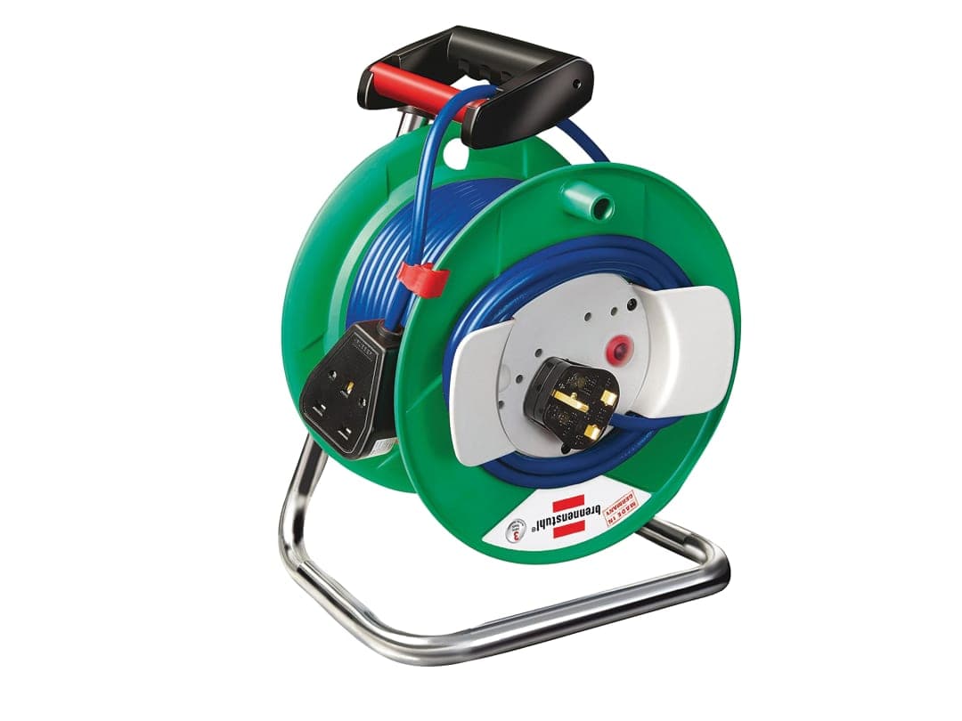 Brennenstuhl Garant G Garden Cable Reel 240V 13A 1-Socket 25m 1141743015.