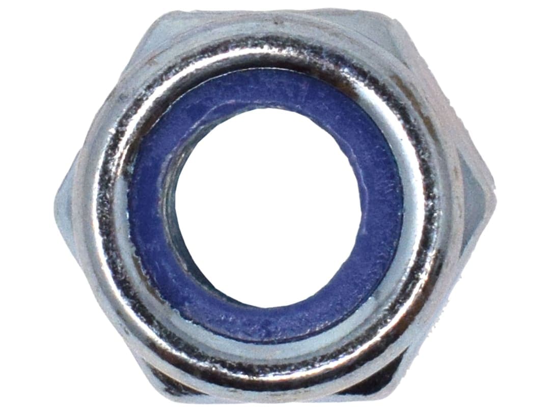METALMATE® Type P Nylon Insert Nut ZP M6 (Box 100) MEMNYLOCP06