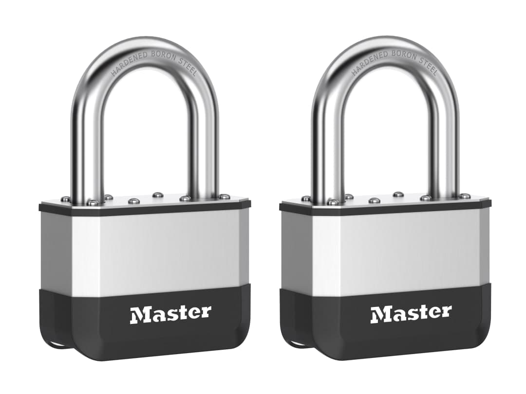 Master Lock Elite™ Laminated 45mm Padlock - 38mm Shackle (Pack of 2) PK1EURTLF