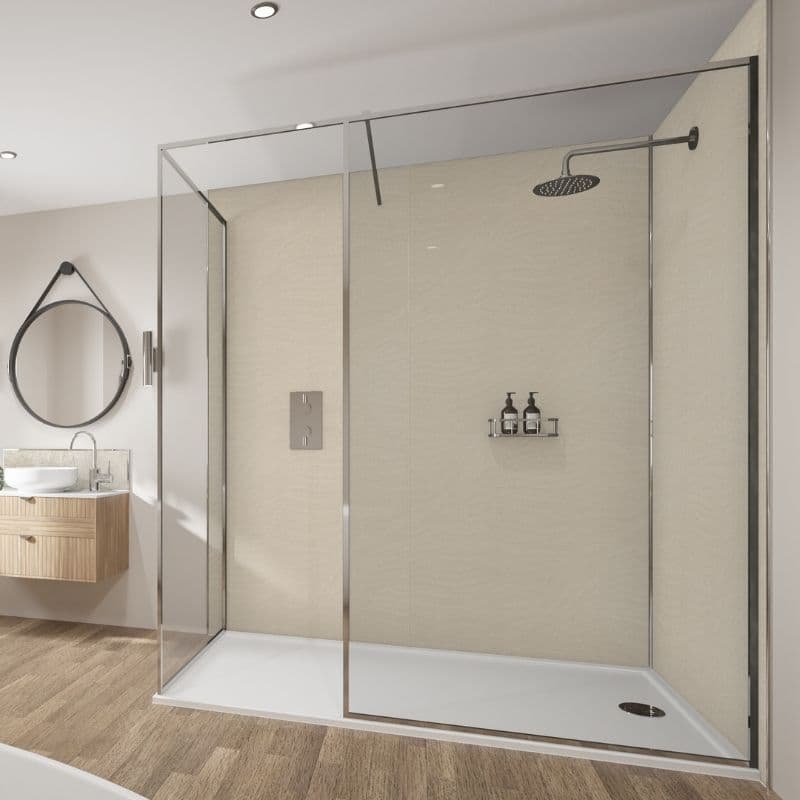 Laminate Wall Panel Square Edge - 1210mm x 2420mm x 11mm Moonlit Sand