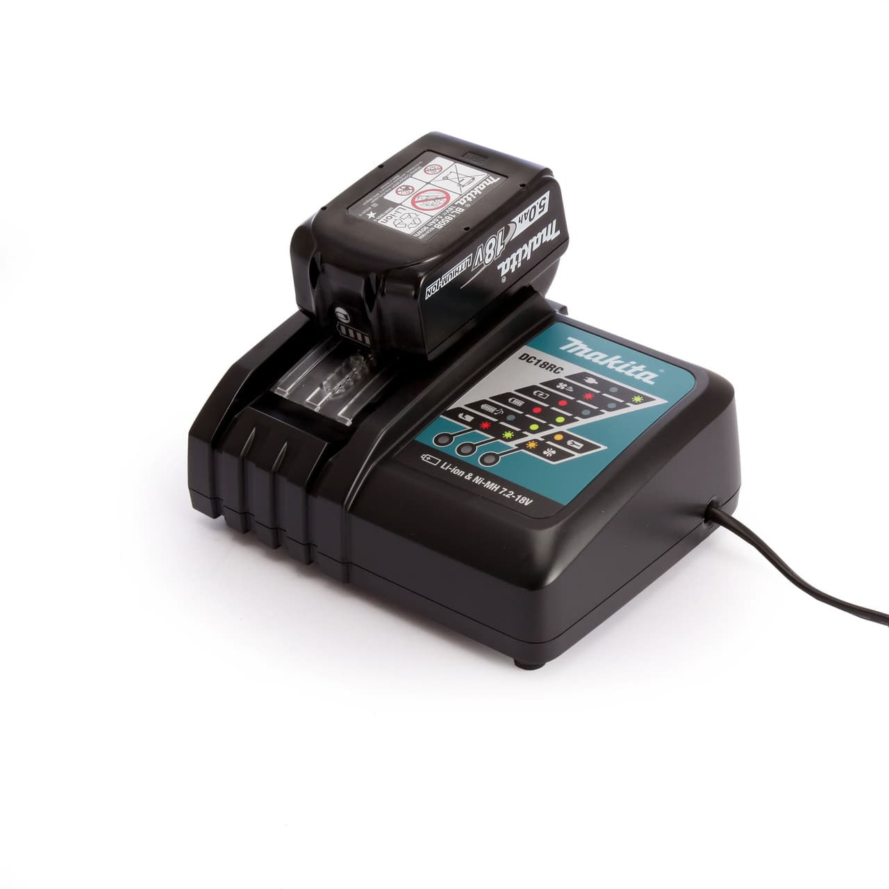 Makita 18V Bl1850B 5.0Ah Battery & Dc18Rc Charger Set DEAL-00125