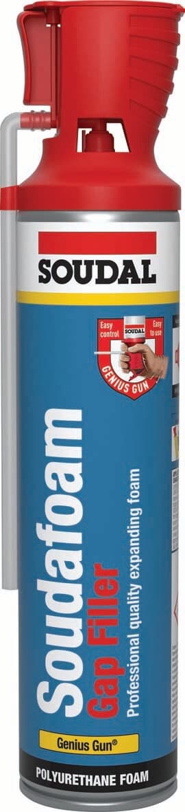 Soudal Soudafoam® Gap Filler Genius Gun® Champagne 600Ml 130590