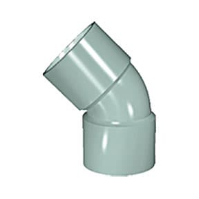 Davant Upvc Solv Weld 135Bend X 50Mm Grey MU20