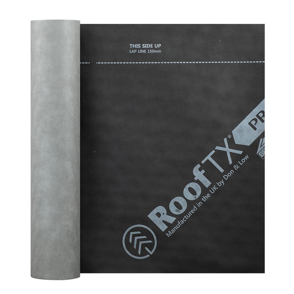 RoofTX Pro Breather Membrane 50m x 1.5m 150/GSM
