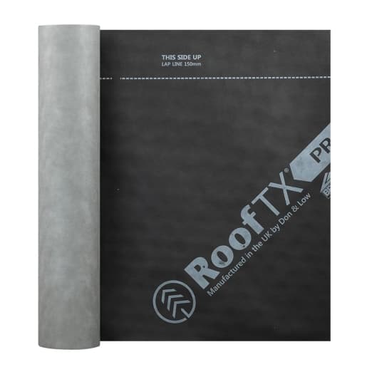 RoofTX Pro Breather Membrane 50m x 1.5m 150/GSM