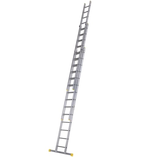 Werner 57712420 Square Rung Triple Extension Ladder 4.14m