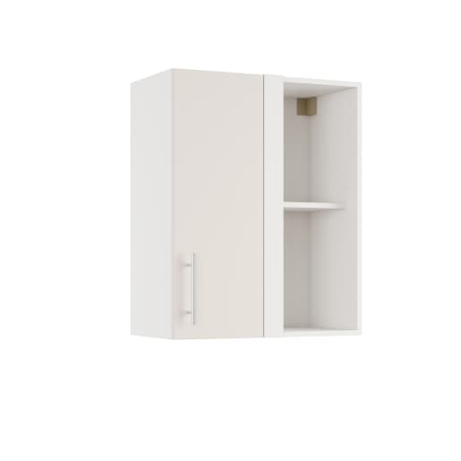 Essence Cashmere Grey MFC Closed Corner Wall Unit, 625mm