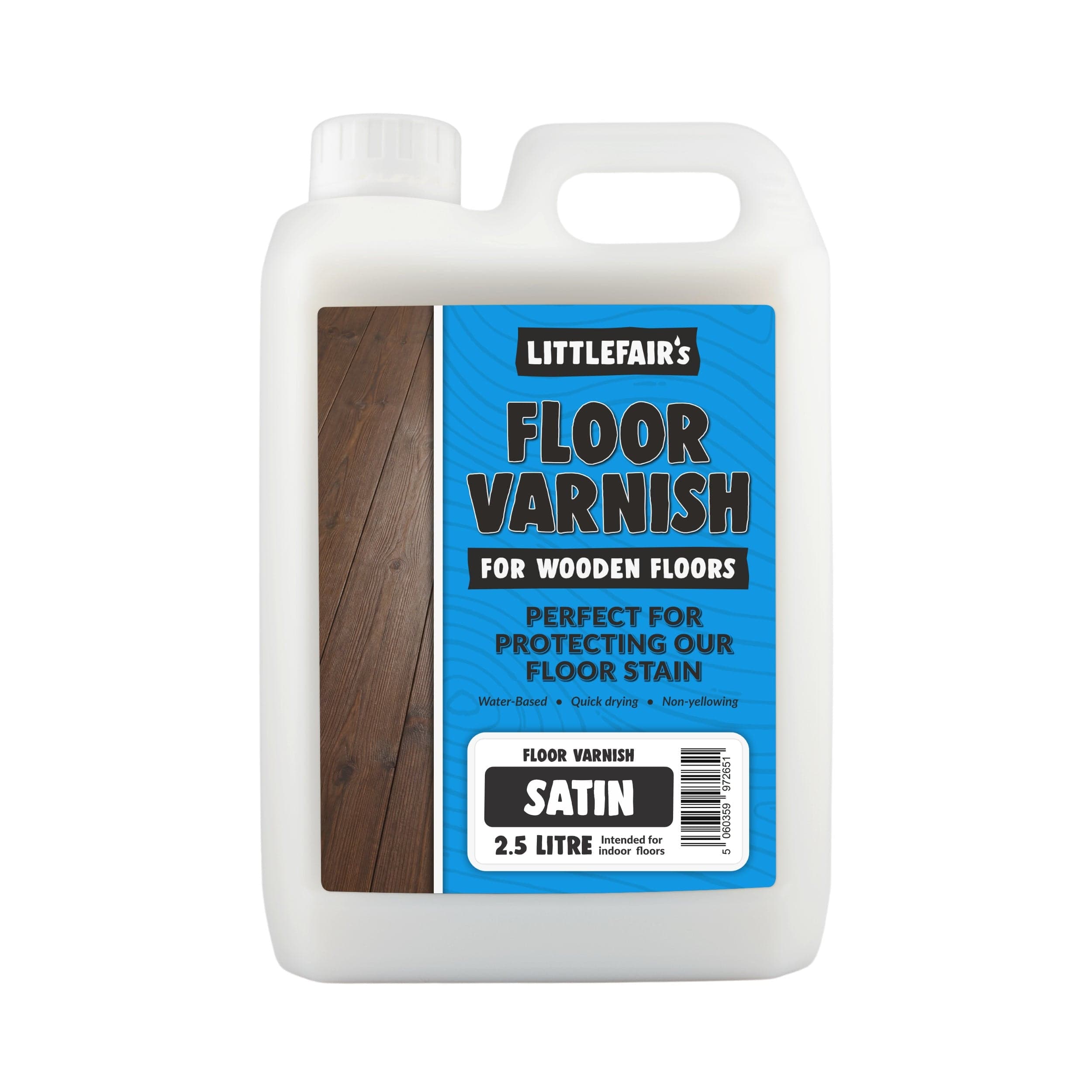 Water-Based Wood Floor Varnish - Matt/Satin/Gloss