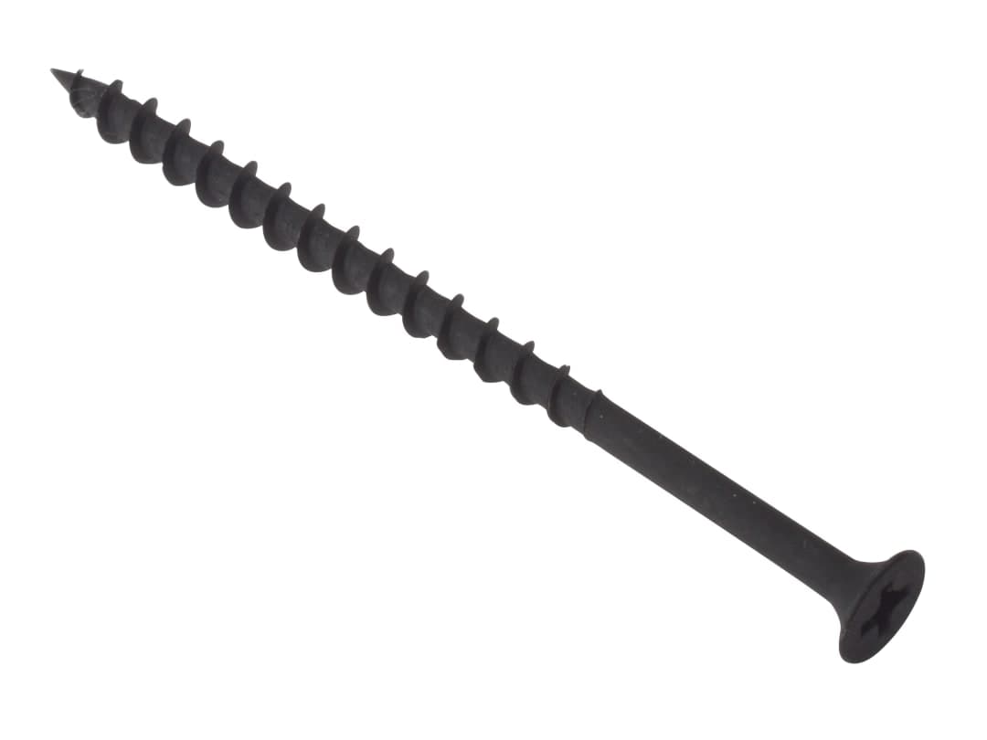 ForgeFix Drywall Screw Phillips Bugle Head SCT Black Phosp 4.2 x 100mm Box 100 100DWS100BP