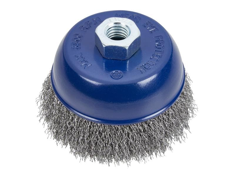 Bluespot Tools 19218 Steel Wire Cup Brush 100Mm M14 X 2