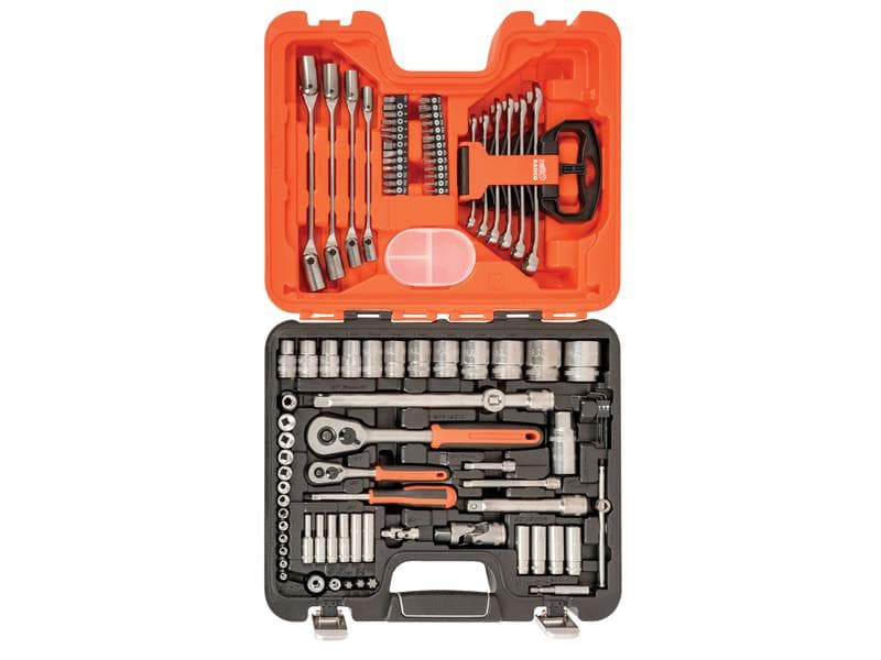 Bahco S910 S910 1/4 & 1/2In Drive Socket & Spanner Set 92 Piece