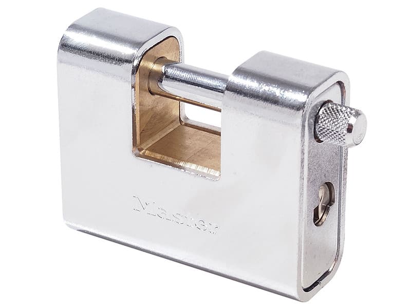 Master Lock 680EURD Armoured 80Mm Zinc Body Shutter Padlock