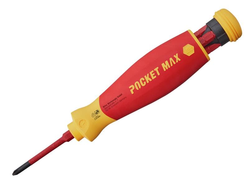 Wiha 45296 Electric Pocketmax® Screwdriver Set 5 Piece