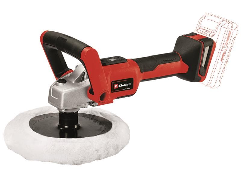 Einhell 2093320 Ce-Cp 18/180 Li E-Solo Power X-Change Polisher 180Mm 18V Bare Unit