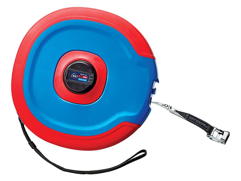 R.s.t. RDM25 Sitepro Fibreglass Tape 50M/165Ft (Width 13Mm)