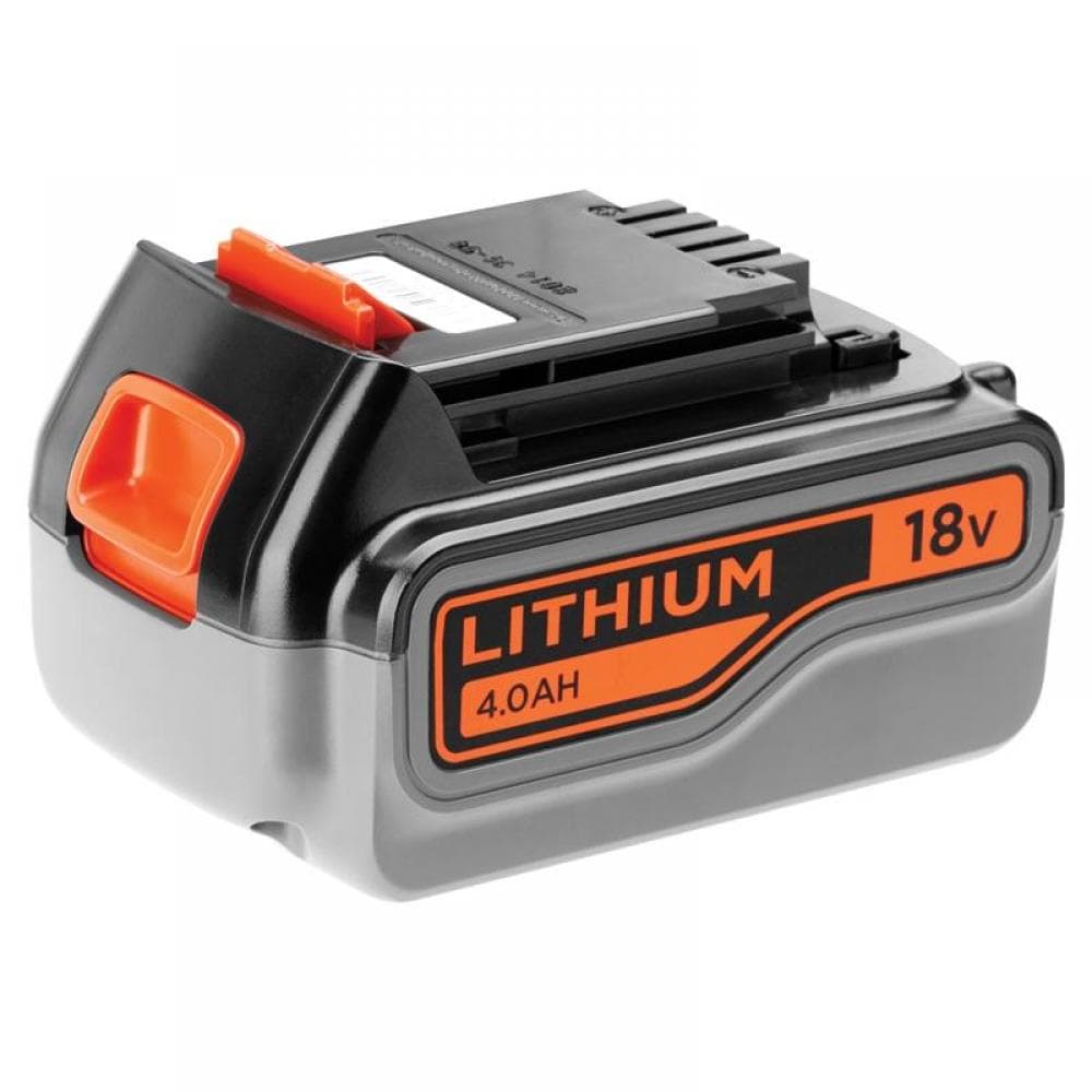 Black + Decker BL4018-XJ Bl4018 Slide Battery Pack 18V 4.0Ah Li-Ion