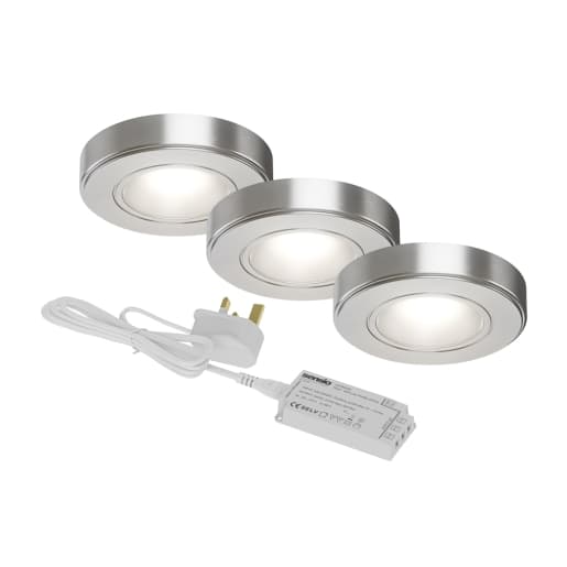 Sensio SE11190N3 Zeta Under Cabinet 3 Light Kit Natural White