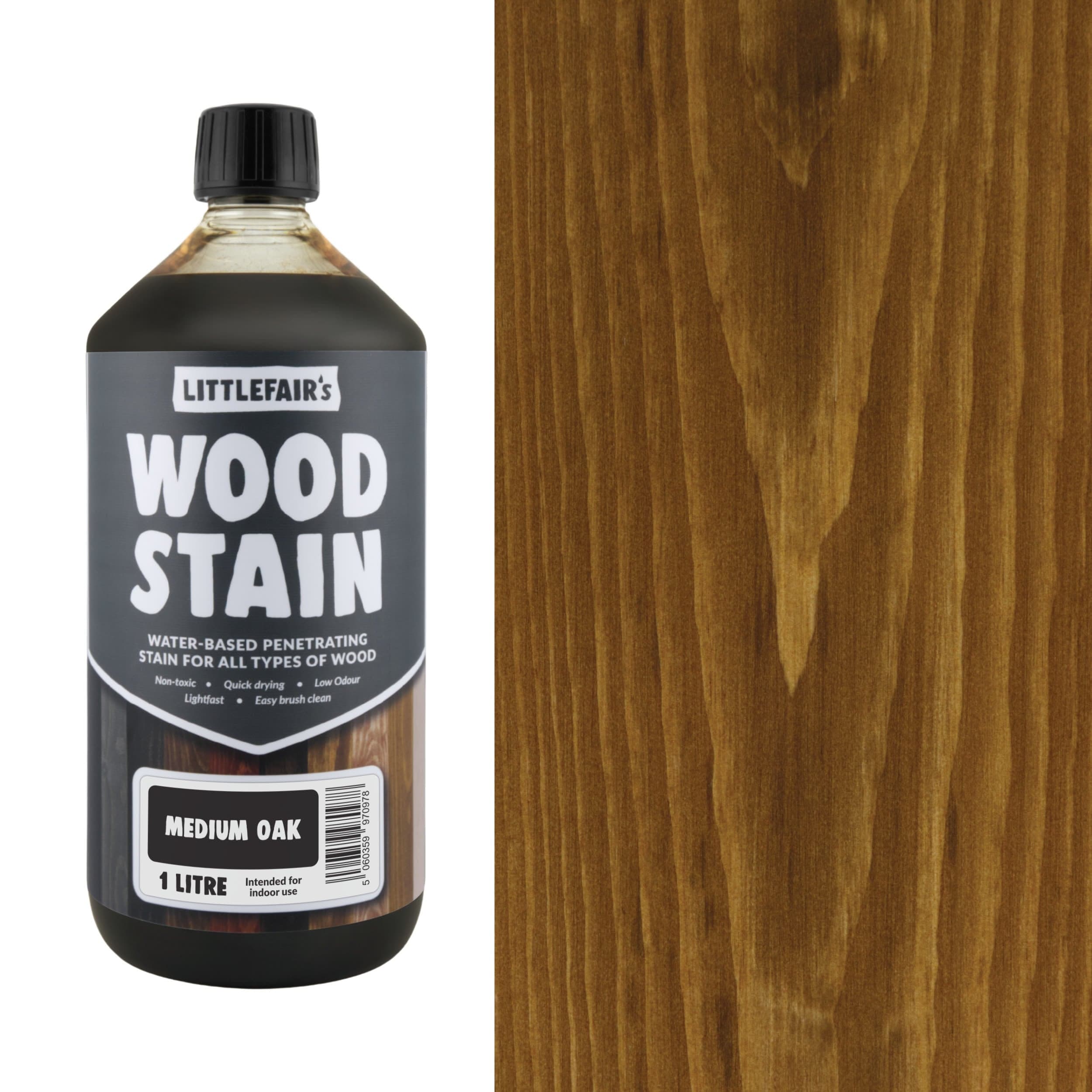 Littlefairs Water Based Wood Stains - Non Toxic & Eco Friendly