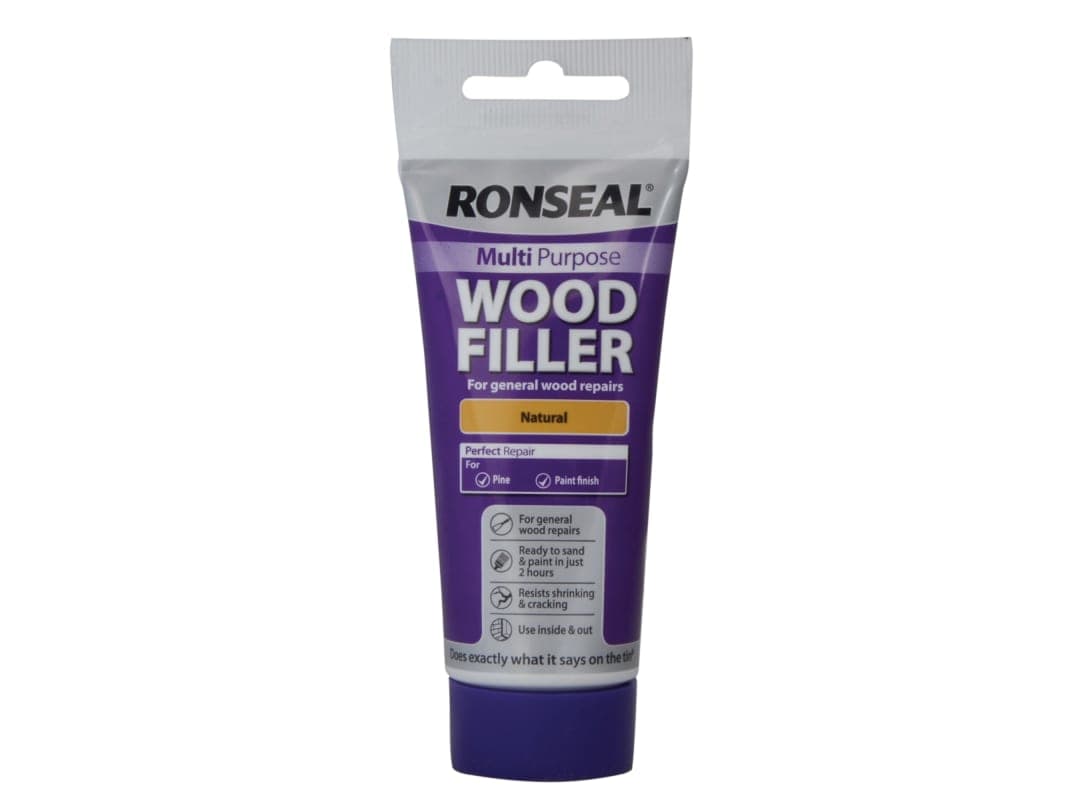 Ronseal Multi Purpose Wood Filler Tube Natural 100g 33635