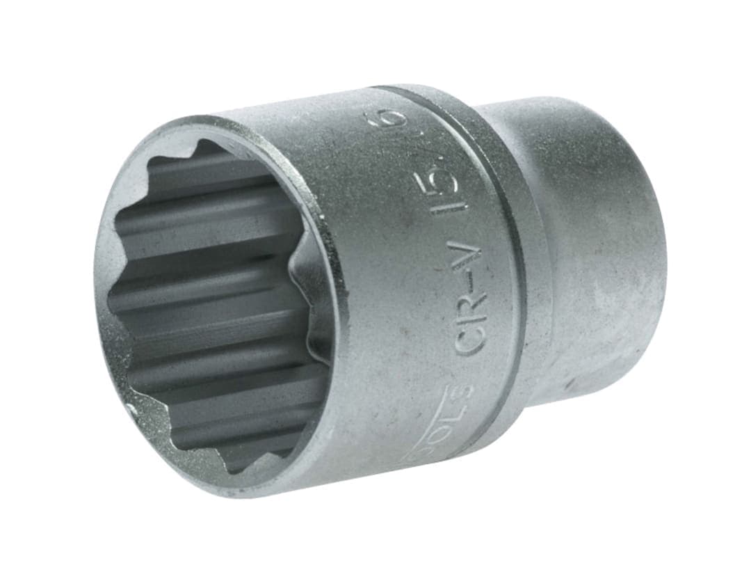 Teng Bi-Hexagon Socket 12-Point Regular A/F 1/2in Drive 15/16in