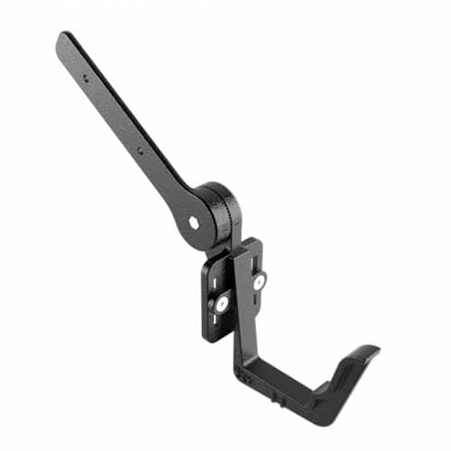 Cast Aluminium No46 Ogee Gutter Side Rafter Bracket - 125mm Black (9005 Leatherette)