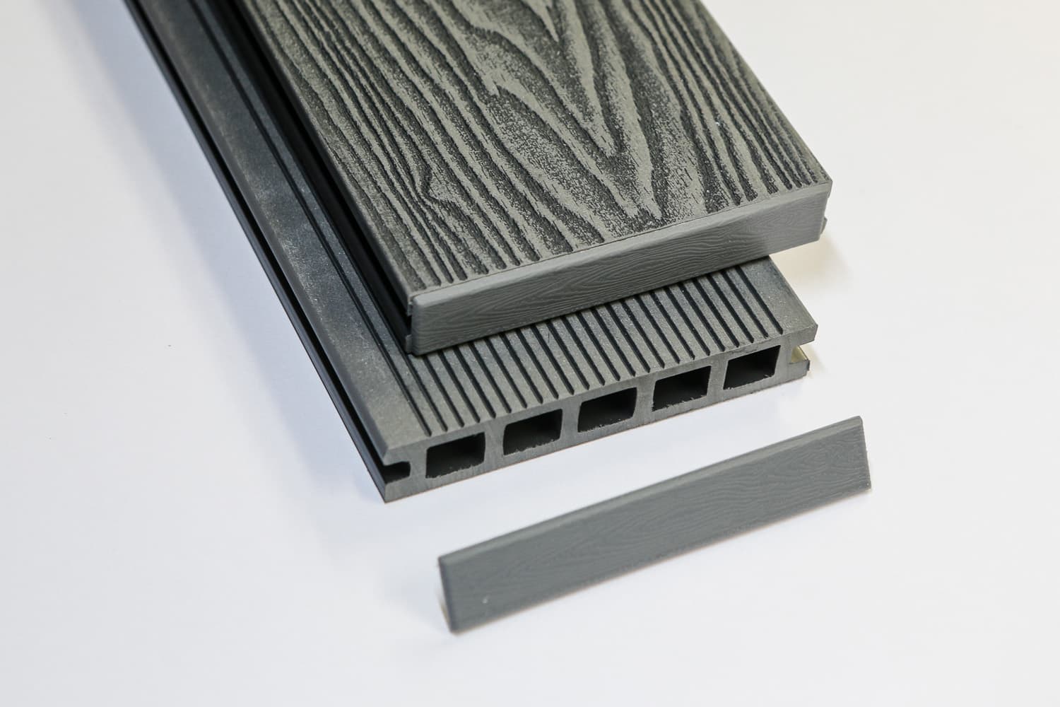 Composite Decking End Caps Dove
