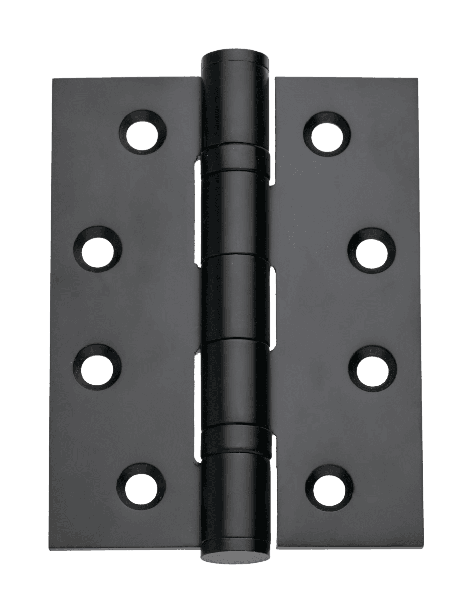 Stainless Steel Ball Bearing Hinge - 102mm - Matte Black - One Pair - Hardware Solutions