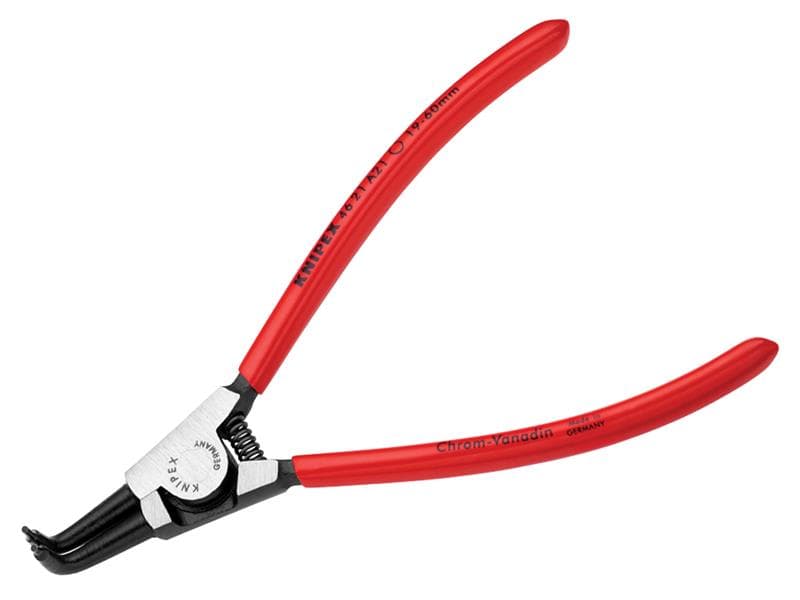 Knipex 46 21 A21 SB Circlip Pliers External 90° Bent Tip 19 - 60Mm A21
