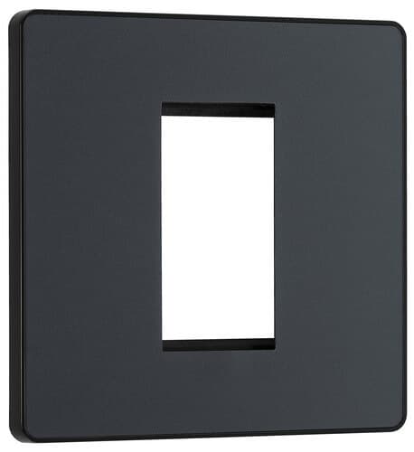 Nexus Metal Brushed Steel 400W Single Dimmer Switch 2-Way Push On/Off NBS81P-01