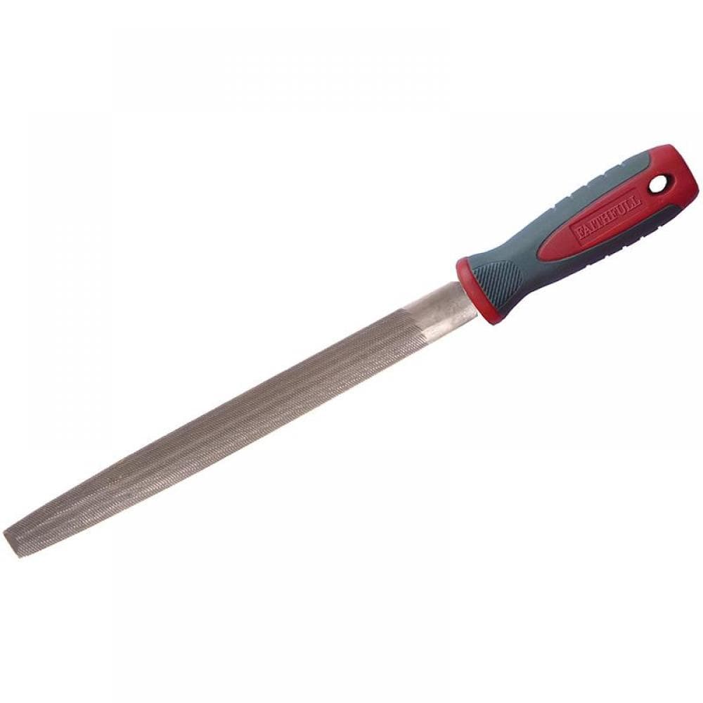 Faithfull SVHF0212 Handled Half-Round Second Cut Engineers File 300Mm (12In)
