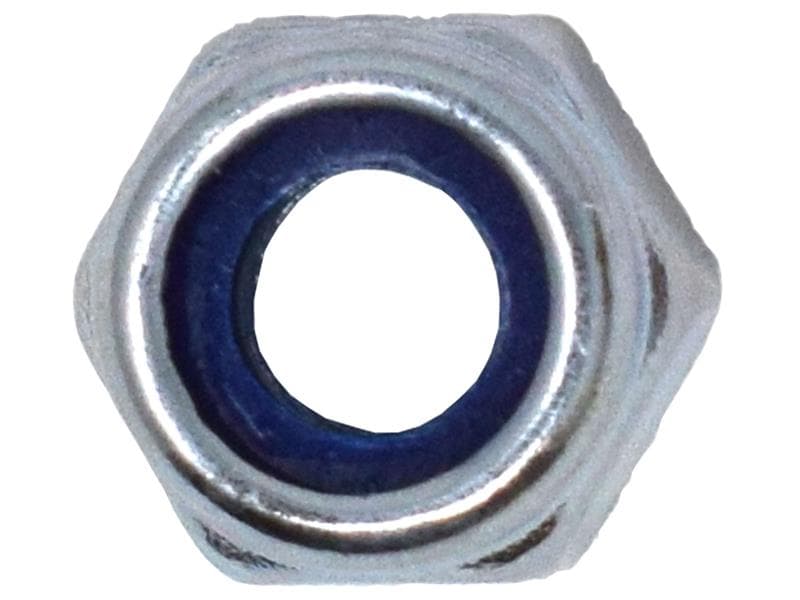 Metalmate® MEMNYLOCP04 Type P Nylon Insert Nut Zp M4 (Box 100)