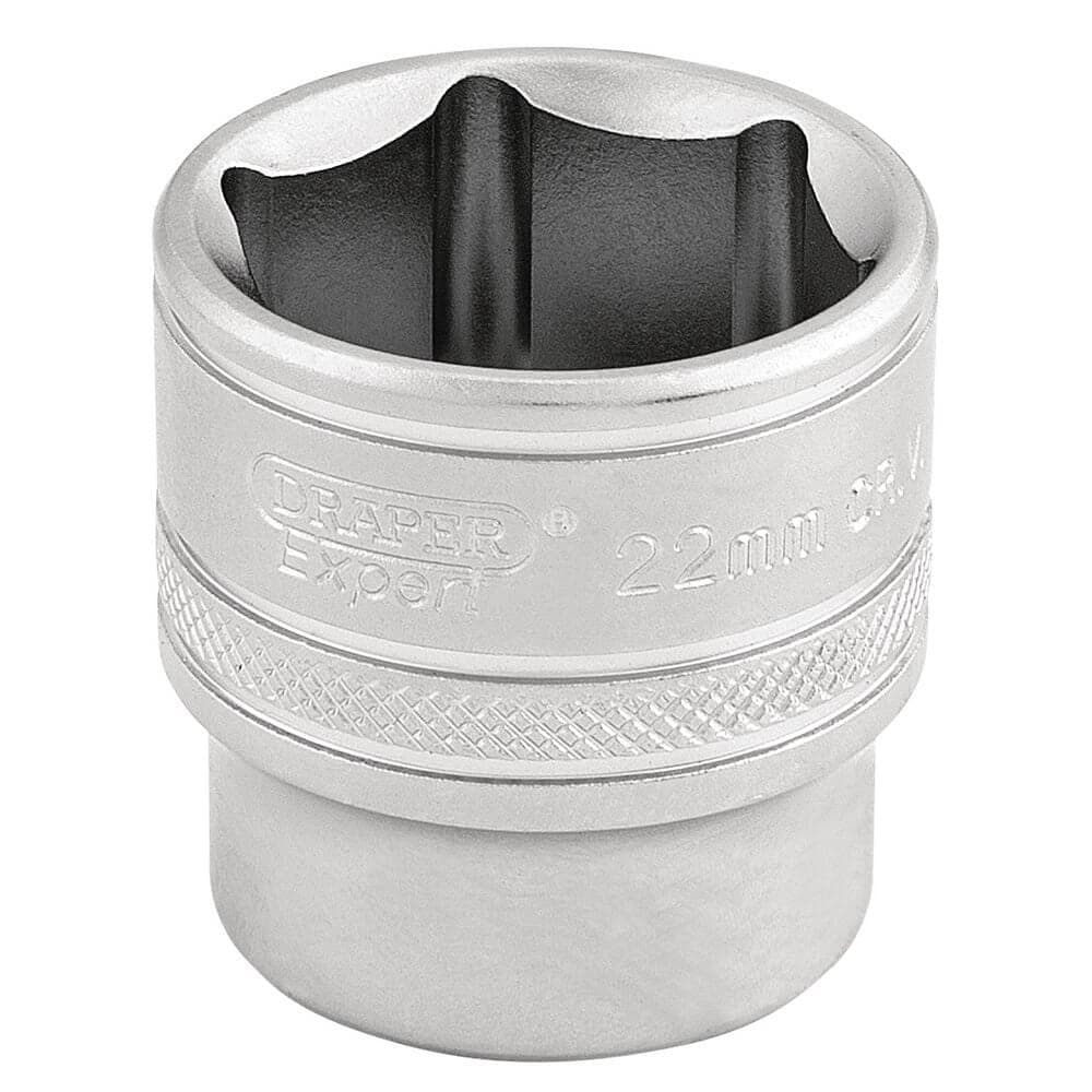 Draper Expert 16547 6 Point Metric Socket 3/8in Sq. Dr. 22Mm each