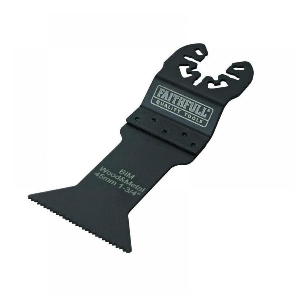 Faithfull M0010030-5PC Bi-Metal Flush Cut Wood/Metal Blades 44Mm (Pack 5)