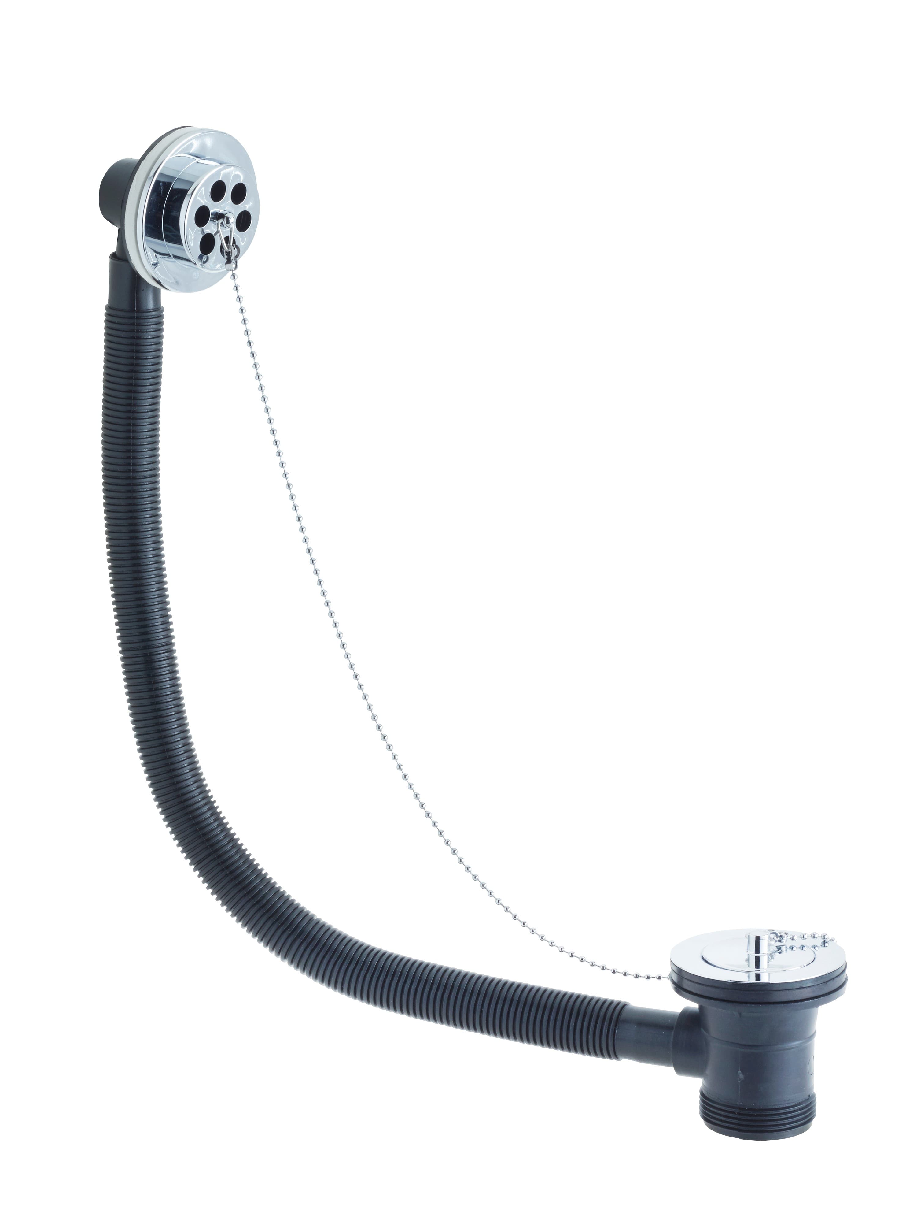 Bristan W BATH02 C Bath Waste with ABS Plug Slotted C