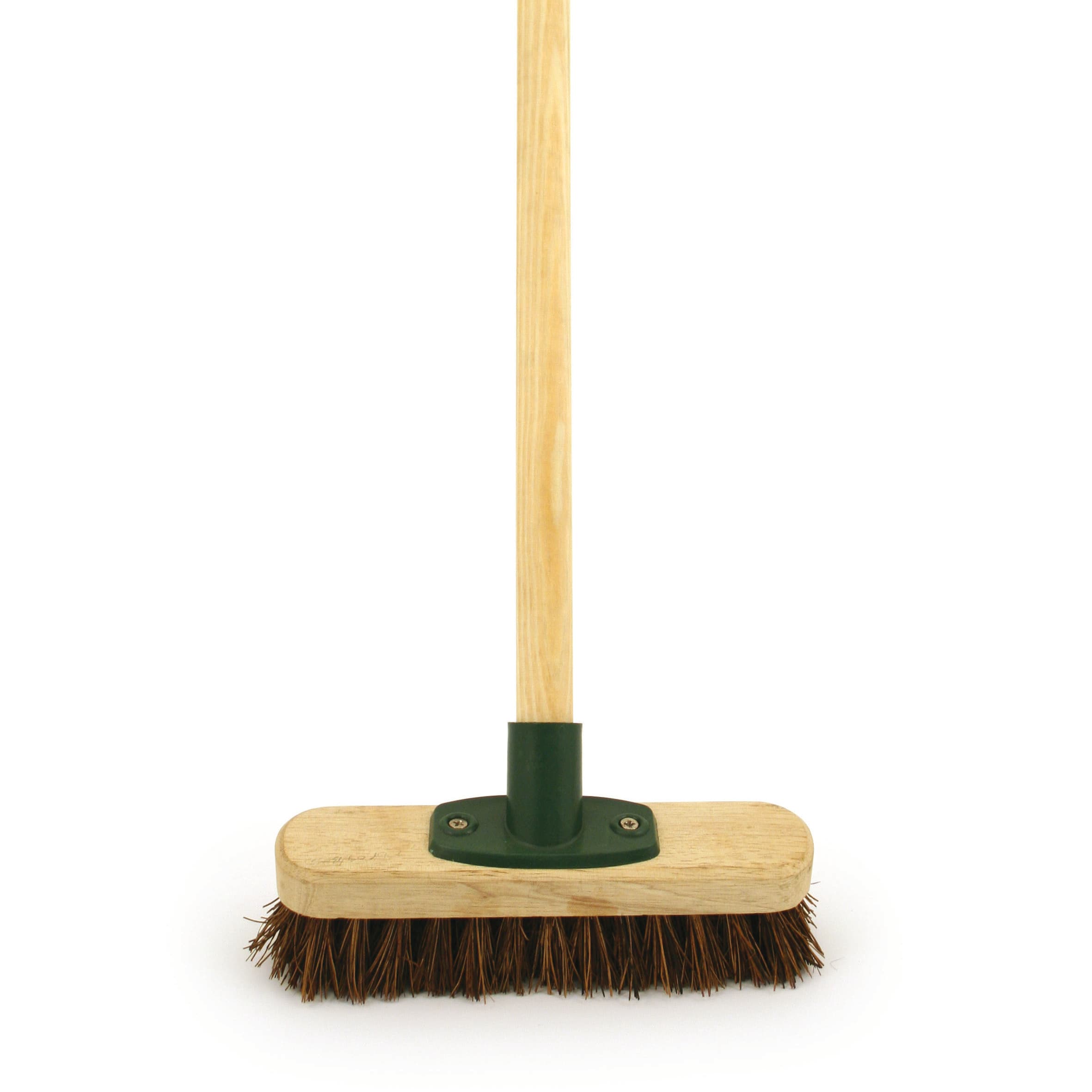 4Trade 9in Bassine Deck Scrubbing Brush with 48in Handle