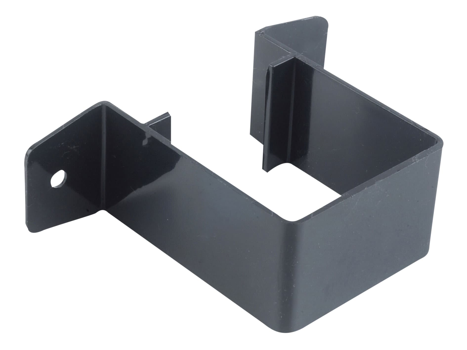 Osma Wavin Osma SquareLine pipe bracket stand off 61mm black 4T833B
