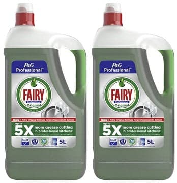 2 x Fairy Professional Washing Up Liquid Bulk 5L